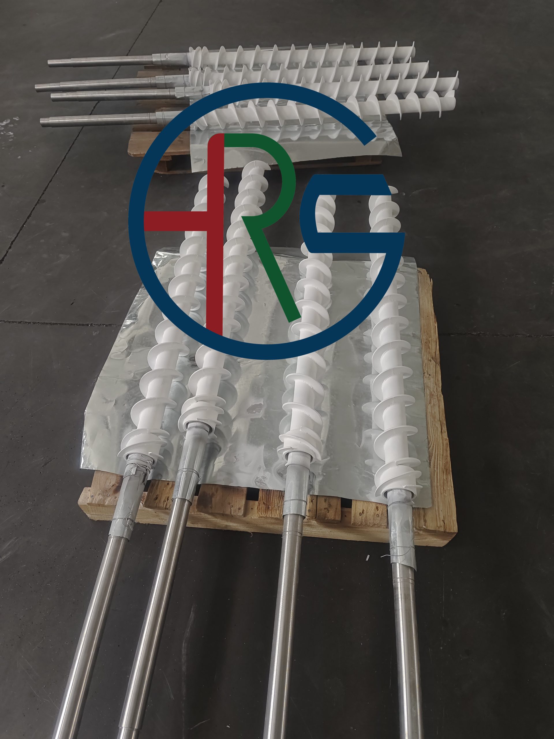 螺旋轴喷涂氧化铝插图